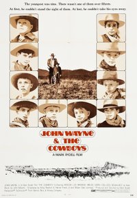 Plakat Filmu Kowboje (1972)